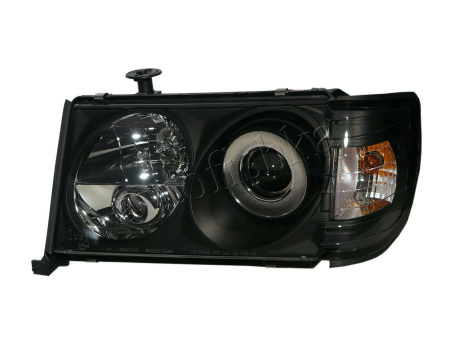 Mercedes W124 (84-93) фары передние черные, с совмещенными поворотниками, комплект 2 шт.