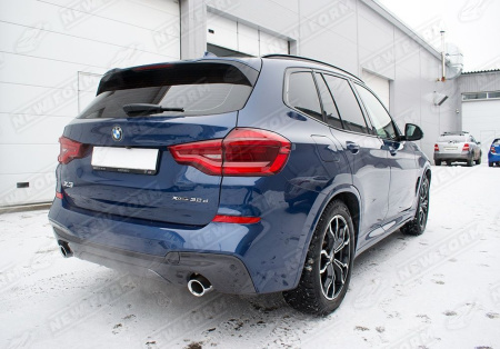 BMW X3 G01 2017 - 2021 Диффузор заднего бампера M