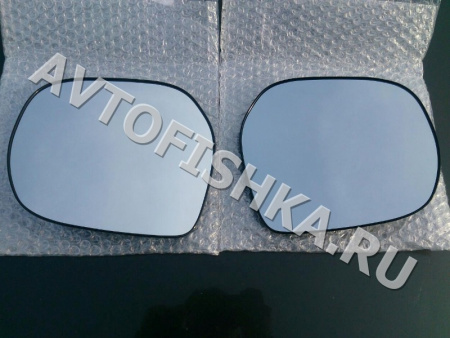 Toyota Land Cruiser 200 (08-), Prado 150 (10-) зеркальные элементы на боковые зеркала, с обогревом, оригинал Toyota, комплект 2 шт.
