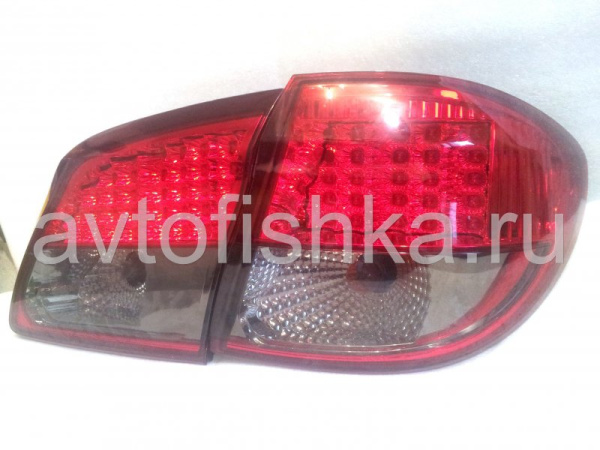 Nissan Maxima QX III (00-03) фонари задние светодиодные красно-тонированные, комплект 2 шт.