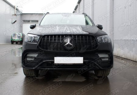 Mercedes-Benz GLE-Klasse V167 рестайлинг 2023 - н.в. Передний бампер 6.3 AMG черный
