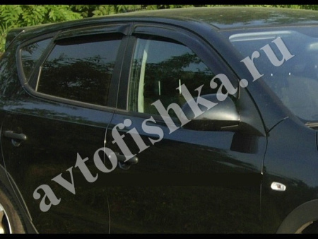 Дефлекторы боковых окон EGR 4 части темные Hyundai I30 2007-2011