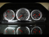 Mercedes W124 (84-95), W126 (80-92) светящиеся шкалы приборов - накладки на циферблаты панели приборов, дизайн № 1