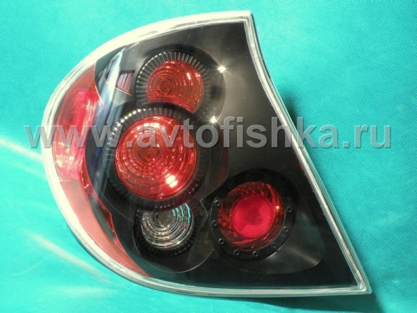 Toyota Camry 30 (02-04) фонари задние черные, дизайн Toyota Altezza, комплект 2 шт.