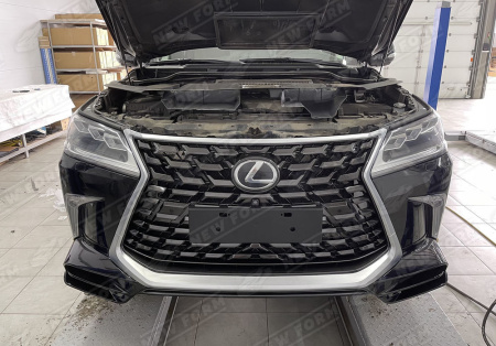 Lexus LX 450d 2015 - н.в. Обвес Heritage черный перламутр