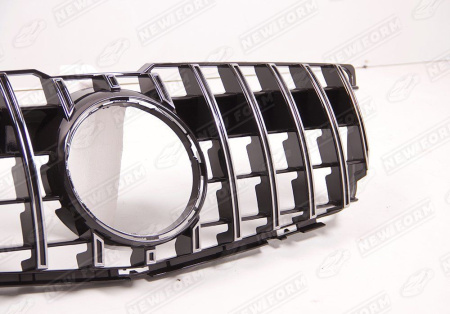 Mercedes-Benz GLK-Klasse X204 рестайлинг 2012 - 2015 Решетка радиатора AMG GT хром