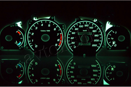 Hyundai Sonata светодиодные шкалы (циферблаты) на панель приборов