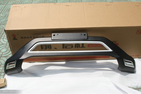 Honda CR-V (12–) Комплект накладок переднего и заднего бамперов, с логотипом Honda