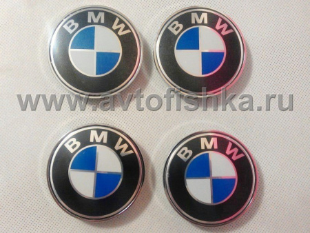 BMW крышки ступиц колеса, диаметр 69 мм, комплект 4 шт.