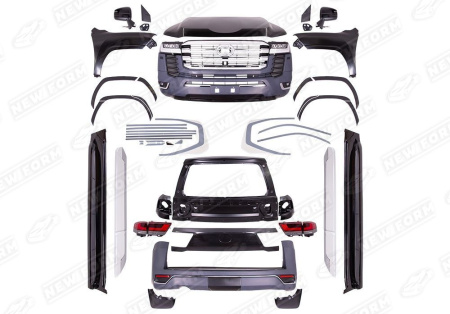 Toyota Land Cruiser LC 200 (2 рестайлинг) 2015 - н.в. Полный комплект для рестайлинга в TLC300
