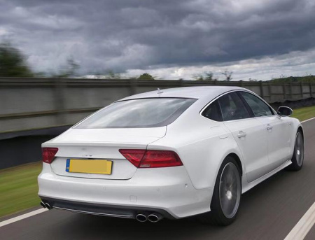 Диффузор S7 в бампер для Audi A7 2012-2015