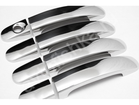 Ford C-Max (2011-) накладки на ручки дверей из нержавеющей стали, комплект 4 шт.