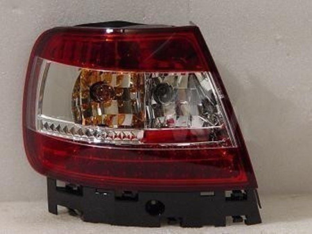 Audi A4 (95-00) фонари задние светодиодные красно-хромированные, комплект 2 шт.