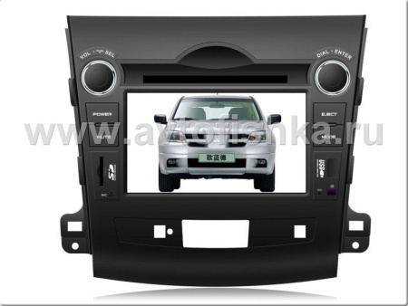 Mitsubishi Outlander XL автомагнитола, штатное головное устройство с GPS навигацией, nTray 7976
