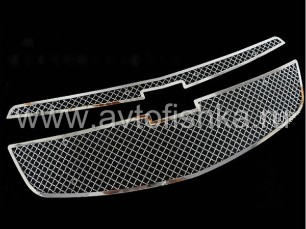Chevrolet Cruze (08-) накладки на решетку радиатора из нержавеющей стали в стиле Bentley