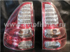 Toyota Land Cruiser Prado 120 (02-) фонари задние светодиодные вишневые с хромом, комплект 2 шт.