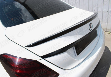 Mercedes-Benz C-Klasse W205 2014 - 2018 Спойлер AMG черный