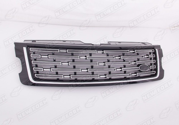 Land Rover Range Rover 4 поколение (рестайлинг) 2017 - 2022 Решетка радиатора дизайн 2023 года серебро