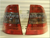Mercedes ML W163 (98-05) задние фонари светодиодные красно-тонированные, комплект 2 шт.