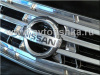 Nissan Maxima QX 3 (2000-2006) пластиковая решетка радиатора полностью хромированная