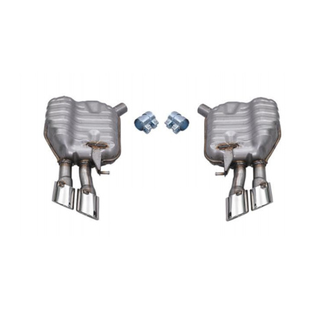 Двойной выхлоп S8 для Audi A8 2015-2017 - нержавейка