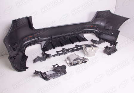 Mercedes-Benz GLC-Klasse X253 рестайлинг 2019 - 2023 Обвес 6.3 AMG на штатную комплектацию