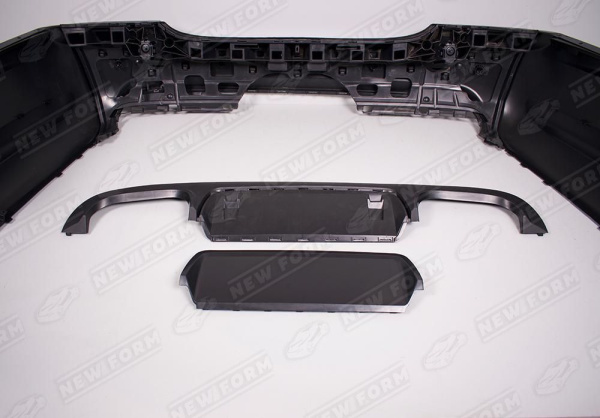 Mercedes-Benz S-Klasse W221 2005 - 2009 Бампер задний AMG с диффузором