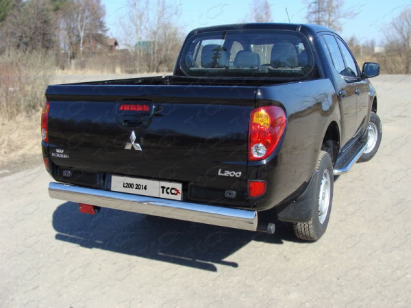 Mitsubishi L200 (14–) Защита задняя центральная 120х60 мм