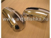 Mercedes W164 ML (05-08) декоративные накладки на боковые зеркала заднего вида, хромированные, комплект 2 шт.
