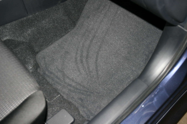 Коврики в салон MITSUBISHI Lancer X 2007->, cед., 5 шт. (текстиль)