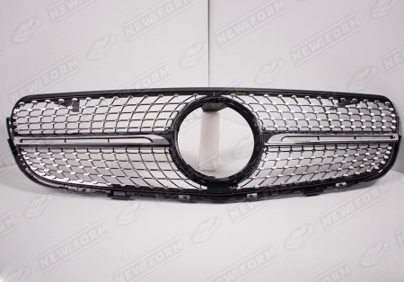 Mercedes-Benz GLC-Klasse X253 2015 - 2019 Решетка радиатора Diamond Sport черная