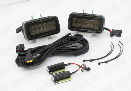 Mercedes-Benz G-Klasse W463 1990 - 2018 Фонари противотуманные светодиодные черные