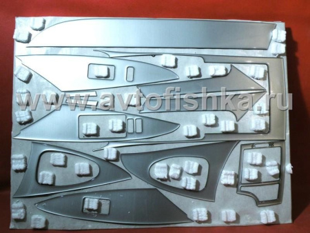 Toyota Camry V40 (06-) накладки панелей салона, комплект 43 предмета.