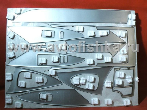 Toyota Camry V40 (06-) накладки панелей салона, комплект 43 предмета.