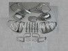 Toyota Land Cruiser Prado 120 (02-) хромированные накладки, полный комплект