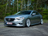 Mazda 6 (13 – 18) клыки переднего бампера Lite Style