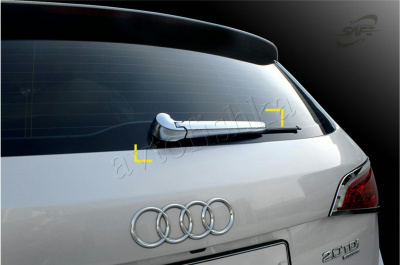 Audi Q5 (08-17) хромированные накладки на поводок заднего стеклоочистителя