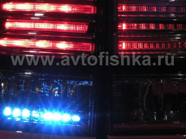 Lexus LX470 (2003-2007) фонари задние светодиодные тонированные, комплект 2 шт.