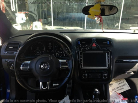 Volkswagen Scirocco 2008-UP декоративные накладки (отделка салона) под дерево, карбон, алюминий