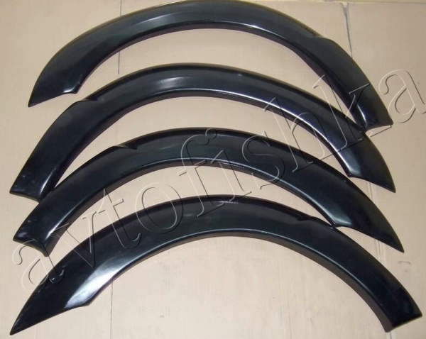 Mercedes ML-Class W163 (97-05) Расширители арок BRABUS (комплект, 4 части)