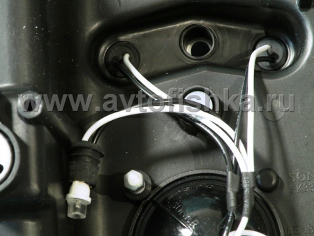 Jeep Grand Cherokee (04-07) фары передние линзовые хромированные, со светящимися ободками CCFL и светодиодами, комплект 2 шт.