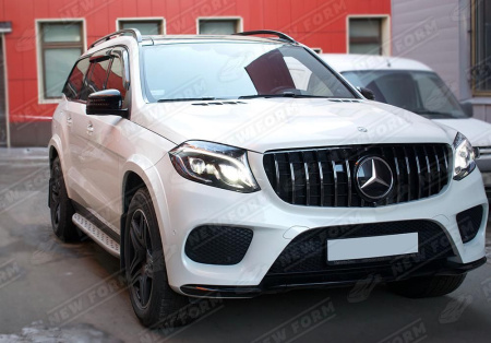 Mercedes-Benz GLS-Klasse X166 2015 - 2019 Решетка радиатора AMG GT хром