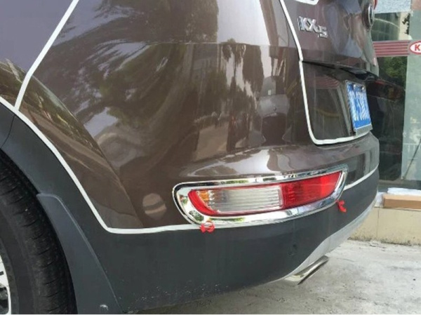 Kia Sportage (16–) Окантовка на задние противотуманные фары, хром