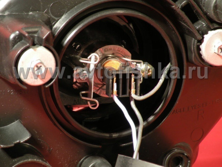 Lexus GS300, GS400, GS430, Toyota Aristo (97-05) фары передние линзовые черные со светящимися ободками, комплект 2 шт.