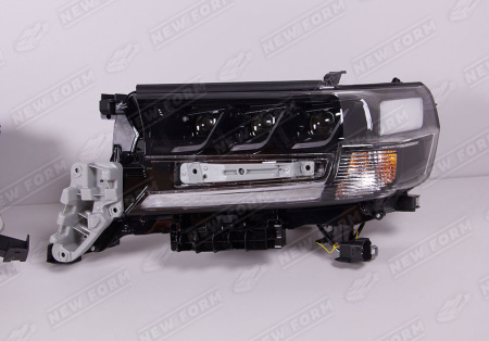 Toyota Land Cruiser LC 200 (2 рестайлинг) 2015 - н.в. Передние фары стиль Lexus