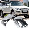 Mitsubishi Pajero 4 (06-19) хромированные корпуса на боковые зеркала, оригинал Mitsubishi, комплект 2 шт.