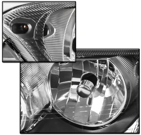 Chrysler Pacifica (03-08) фары передние черные