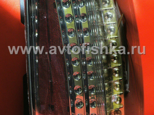 Chevrolet Tahoe, Suburban, GMC Yukon, Denali (07-) фонари задние светодиодные тонированные в стиле Escalade, комплект 2 шт.