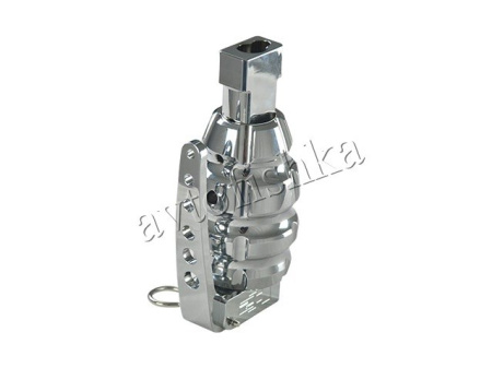 Hummer H2 (02-09) хромированная ручка КПП, граната
