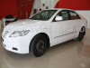 Toyota Camry V40 (06-) молдинги на двери боковые с хромированными вставками, белые, комплект 4 шт.